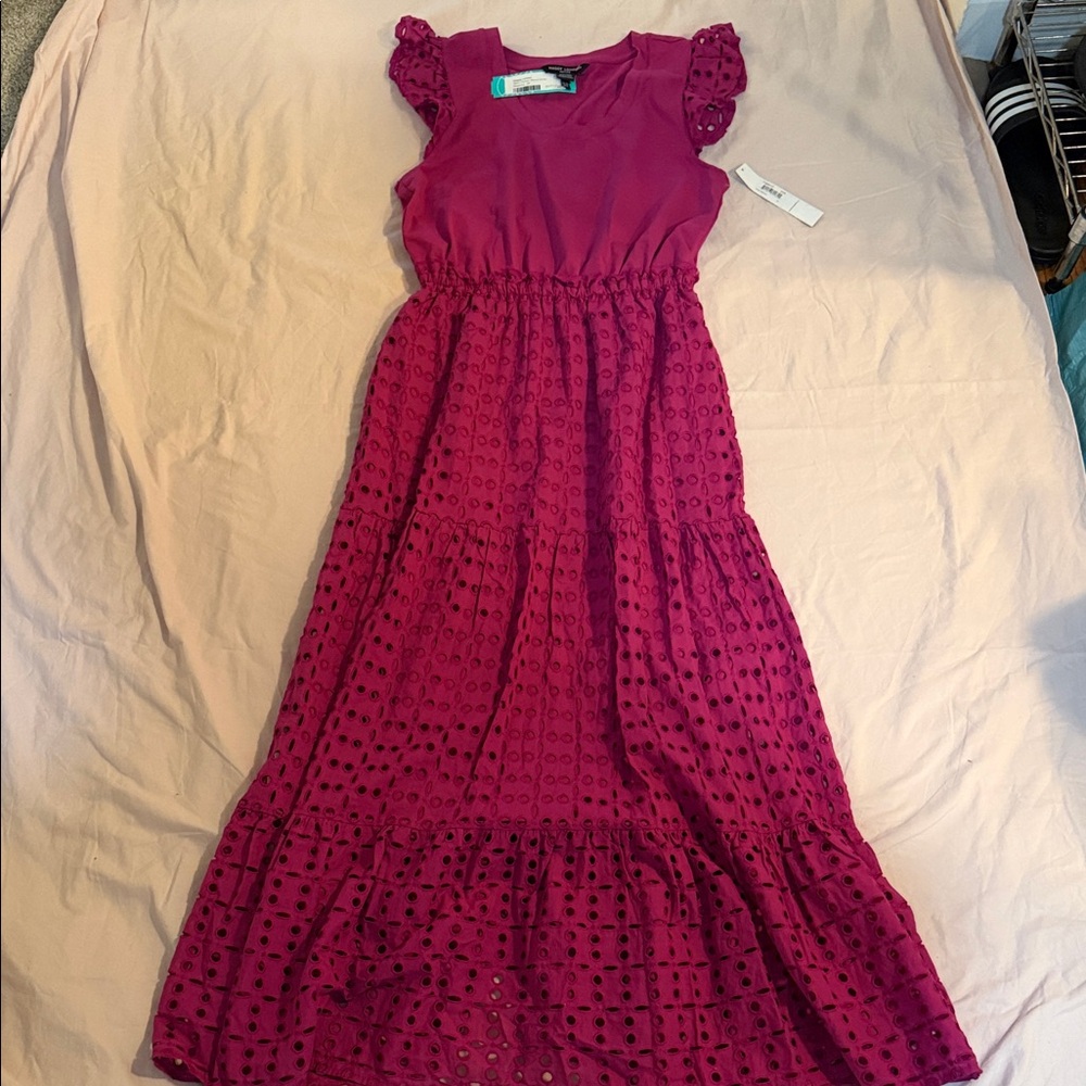 Maggy London Fuchsia Kids Dress